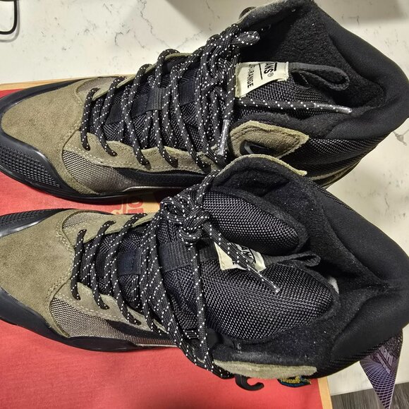 VANS UltraRange EXO Hi MTE-2 Dark Olive Green Waterproof Boots Hiking MENS SZ 10 - Picture 8 of 15